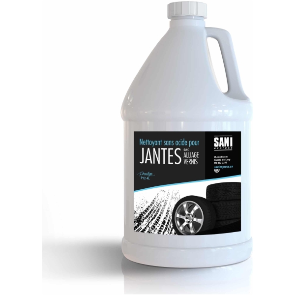 Nettoyant sans acide pour jantes