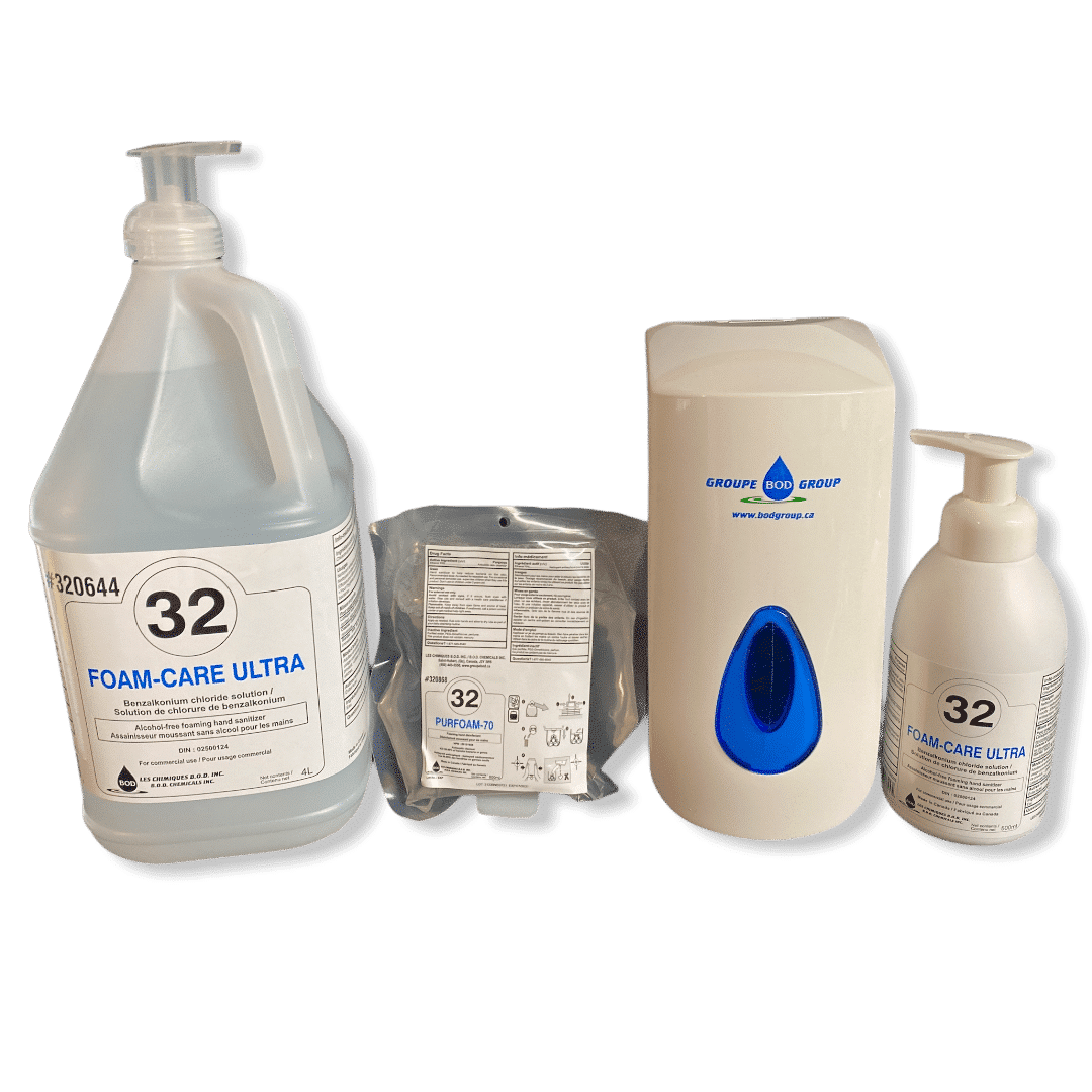 Spray désinfectant mains et surfaces Bacterclean® - Flacon de 100