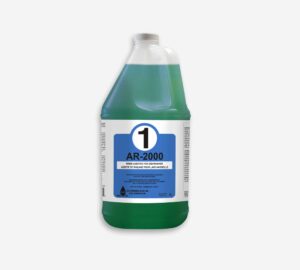 Additif de rinçage AR-2000 pour lave-vaisselle, format 4L, contenant vert.