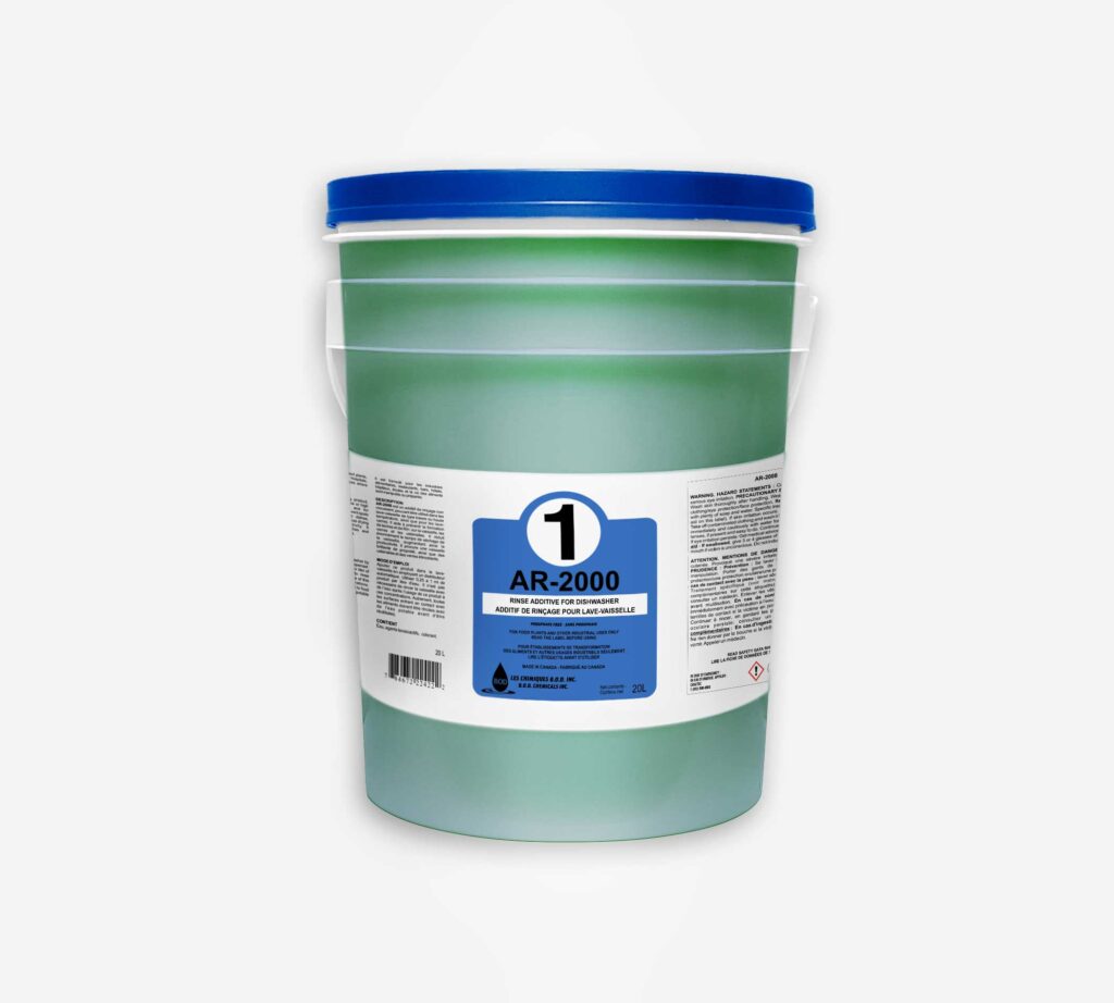 #1 AR2000 ADDITIF DE RINÇAGE 20L