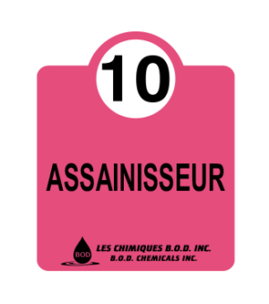 #10 BODSAN 2.5 ASSAINISSEUR-DÉSINFECTANT 4L
