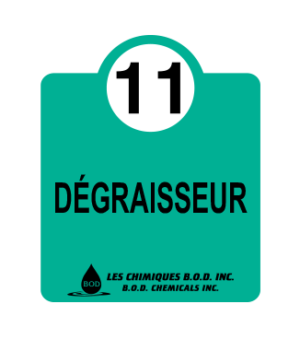 #11 D8500 DEGRAISSEUR LIQUIDE PUISSANT ALCALIN 20L