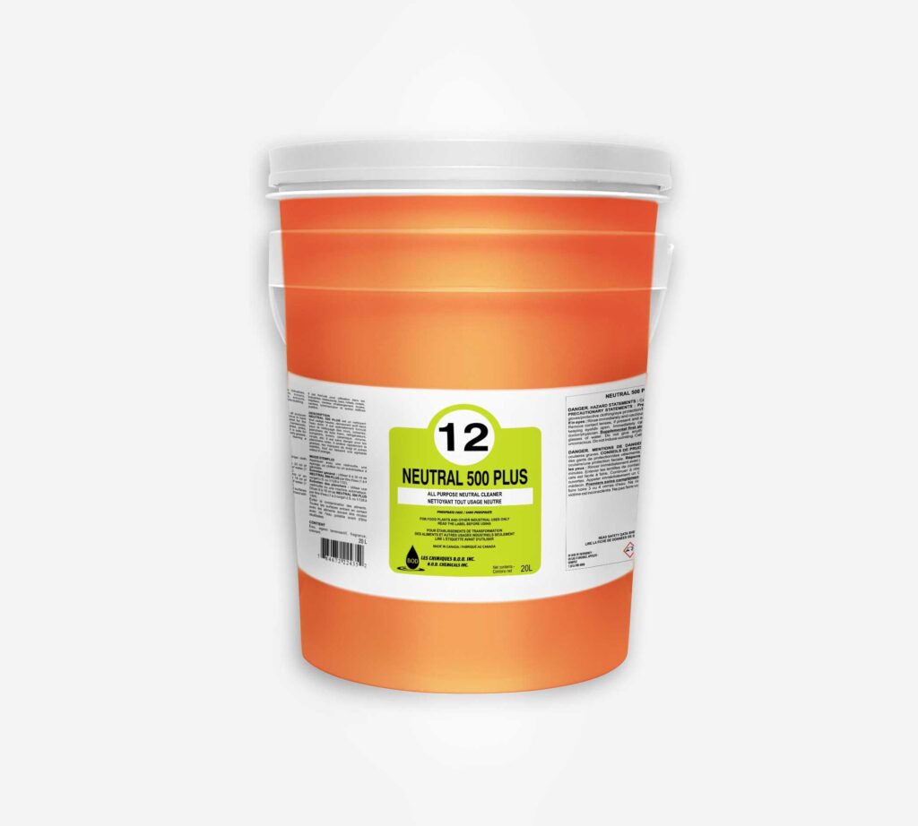 #12 NEUTRAL 500+ NETTOYANT TOUT USAGE20L