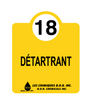 #18 BIO-ACID NETTOYANT ACIDE-AGENT DÉTARTRANT 4L