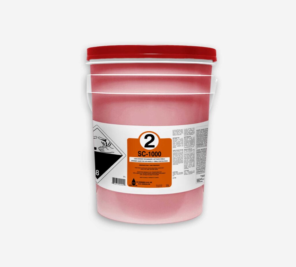 #2 SC1000 DÉTERGENT LIQ.VAISSELLE 20L