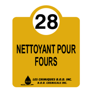 #28 CHEF 6000+ NETTOYANT EN GEL POUR FOURS ET GRILLES 1L