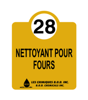 #28 CHEF 6000+ NETTOYANT EN GEL POUR FOURS ET GRILLES 1L