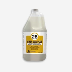 #28 CHEF 6000+ NETTOYANT EN GEL POUR FOURS ET GRILLES 4L