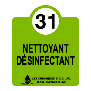 #31 NEUTRA QUAT NET. ASSAINISSANT DÉSINFECTANT NEUTRE 4L