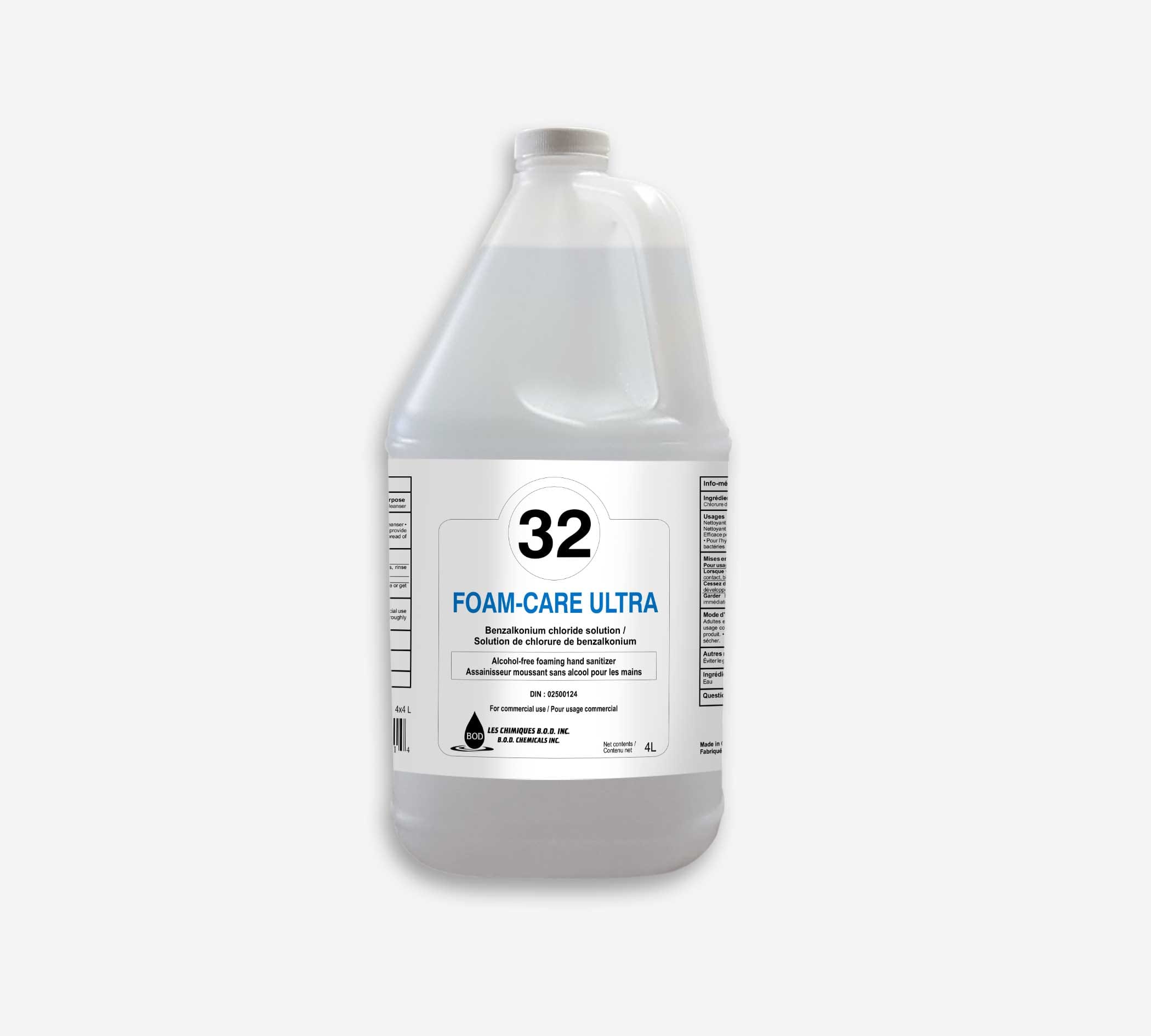 FOAM CARE ULTRA DESINF. A MAIN BENSALKONIUM 500ML AVEC POMPE