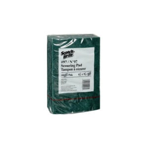 3M #98 TAMPON BLANC 6X9'' LEGER TRAVAUX DE NETTOYAGE