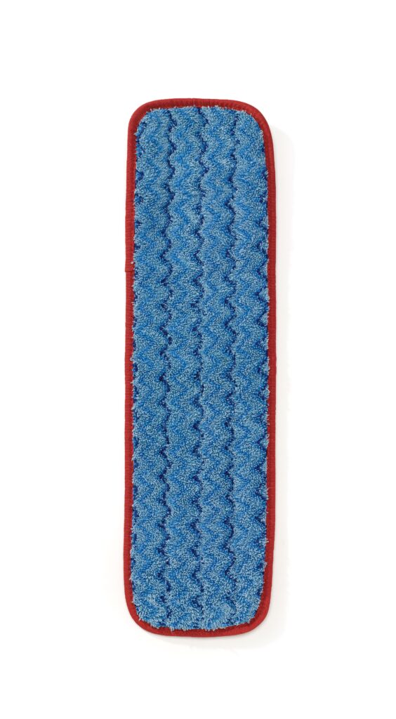 FLAT MOP Q410 EN MICROFIBRE ROUGE 18"