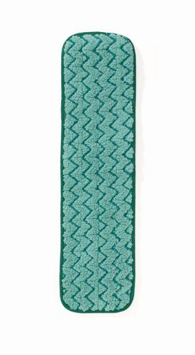 Tampon sec plat Rubbermaid Q412 vert 18 po