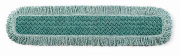 Tampon plat à franges Rubbermaid Q438 vert 36 po