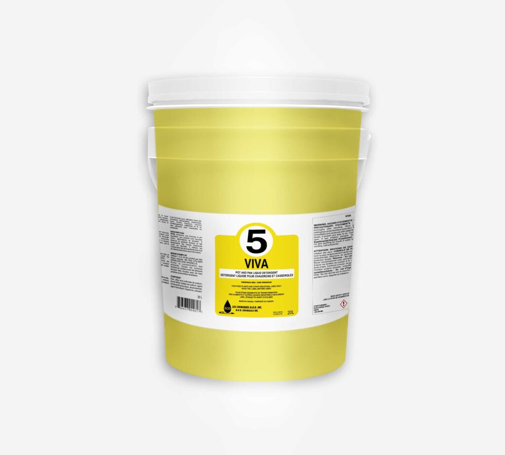 #5 VIVA DÉT.POUR CASSEROLES 20L