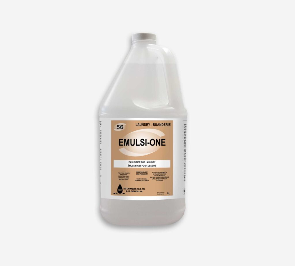 #56 ÉMULSI-ONE POUR LESSIVE ULTRA CONCENTRÉ 20L