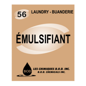 #56 ÉMULSI-ONE POUR LESSIVE ULTRA CONCENTRÉ 55L