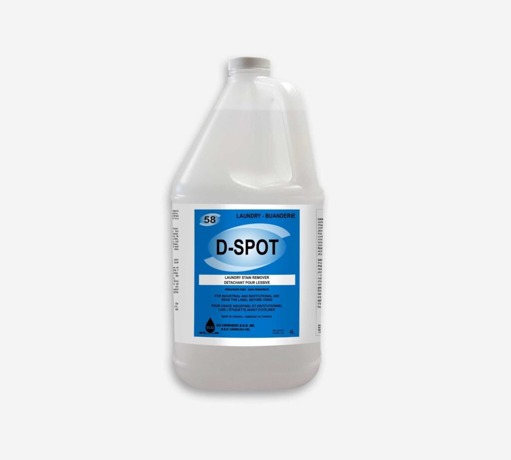 #58 D-SPOT DÉTACHANT À LESSIVE 4L