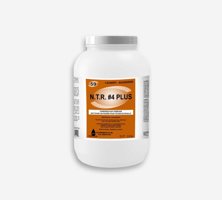 Photo produit : NTR #4 ENLÈVE TACHE DE ROUILLE 3.6KG (EN POUDRE) — Sani Express