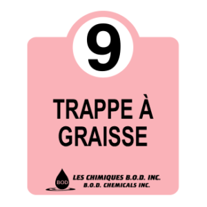 #9 TG800 CULTURE BACTERIENNE BACTÉRIE TRAPPE À GRAISSE-4L