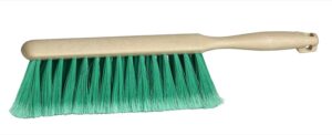 BROSSE DE COMPTOIR FIBRE VERTE ET BLOC PLASTIQUE