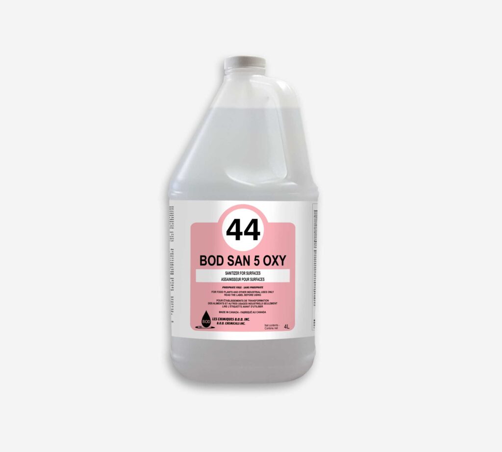 BOD SAN OXY 5 ASSAINISSEUR ACIDE PERACÉTIQUE 5% 20L #44