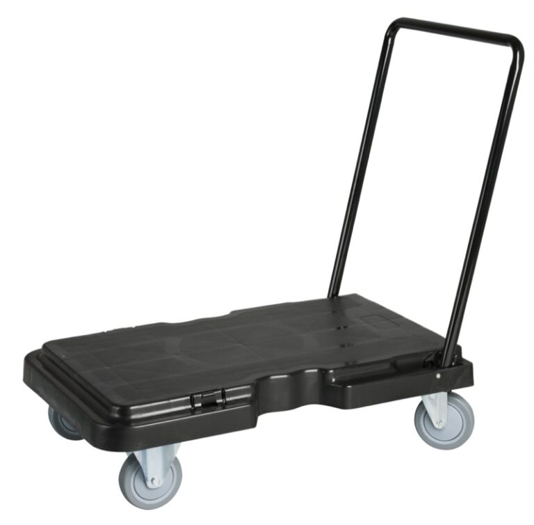 CHARIOT PLATE-FORME POUR LE TRANSPORT DE BOITES