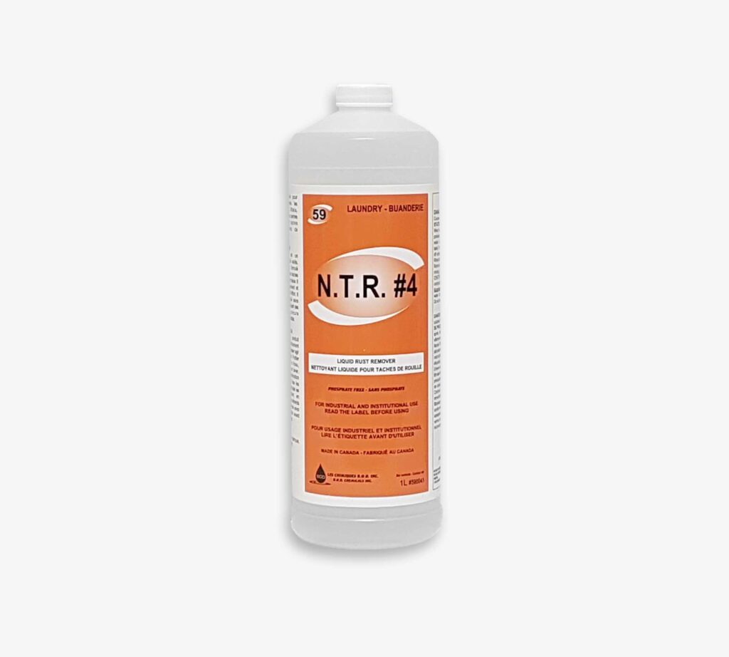 NTR #4 ENLÈVE TACHE DE ROUILLE 4L