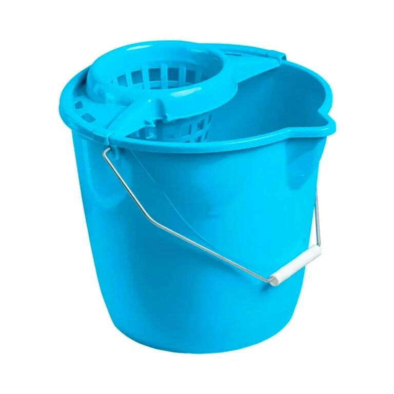 SEAU BLEU AVEC POIGNÉE 12L