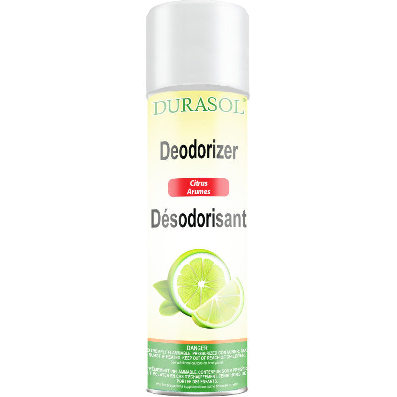 AEROSOL DURASOL DÉSODORISANT AGRUMES 10OZ