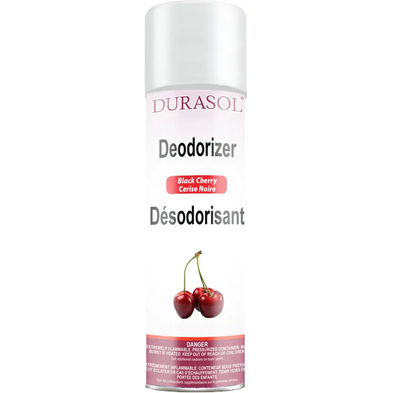 AEROSOL DURASOL DÉSODORISANT CERISE NOIR 10OZ