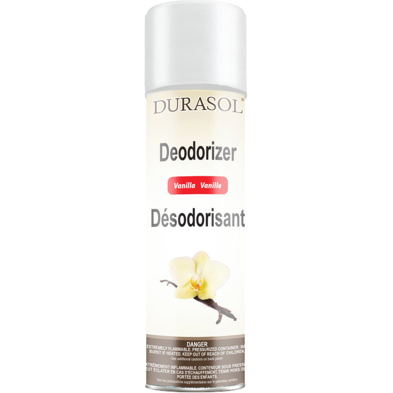 AEROSOL DURASOL DÉSODORISANT VANILLE 10OZ