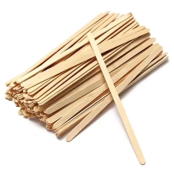 BATONNET A CAFE EN BOIS 6" 10X1000/CS