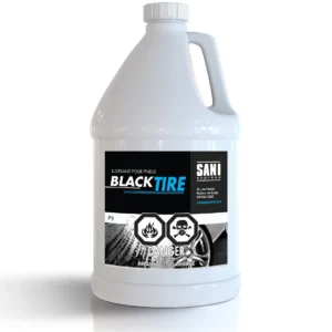 BLACK TIRE LUSTRANT POUR PNEUS 4L