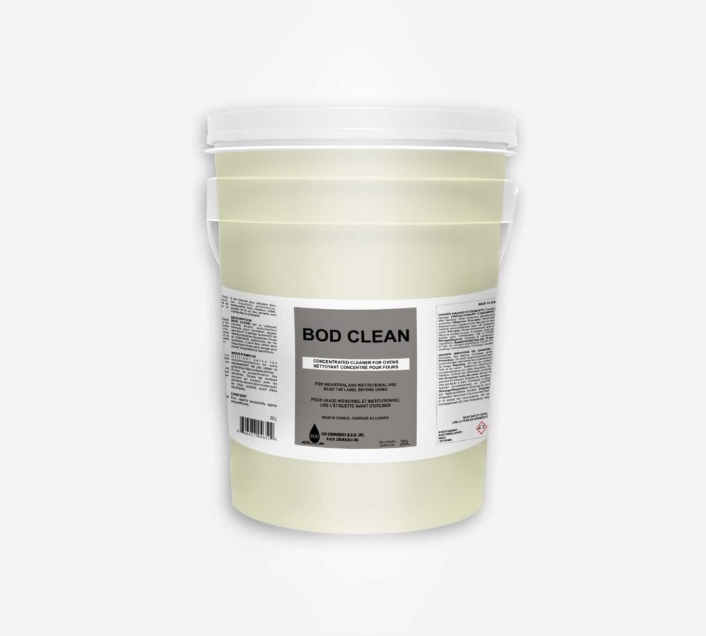 BOD-CLEAN DÉTERGENT POUR FOUR INDUSTRIEL 20L