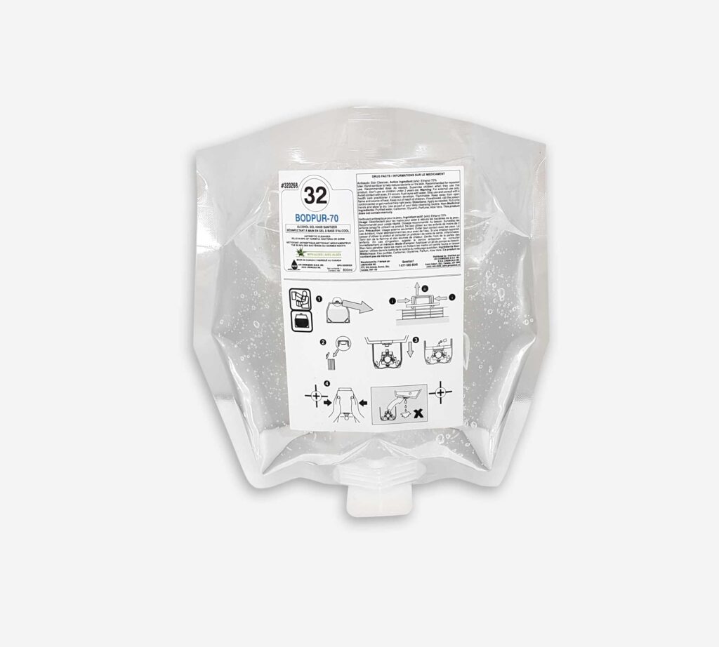 BOD-PUR ASSAINISSEUR MAINS EN SACHET 6x800ML