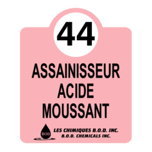 BOD SAN OXY 5 ASSAINISSEUR ACIDE PERACÉTIQUE 5% 20L  #44
