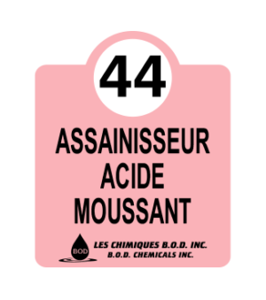 BOD SAN OXY 5 ASSAINISSEUR ACIDE PERACÉTIQUE 5% 20L  #44