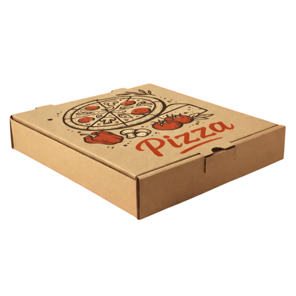 BOITE A PIZZA BRUNE 10" (50/BOITE)
