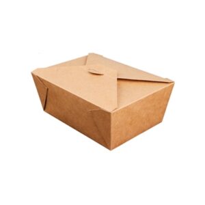 BOITE POUR SORTIR (TAKE OUT) KRAFT No.8 45oz 300/CSE