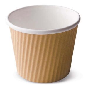 BOL EN CARTON KRAFT 34OZ (5.9"X3") 300/BTE (4-002764)
