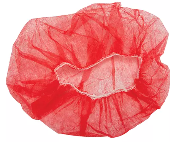 BONNET BOUFFANT - 12 GSM (BLANC) - 24" 100/SAC