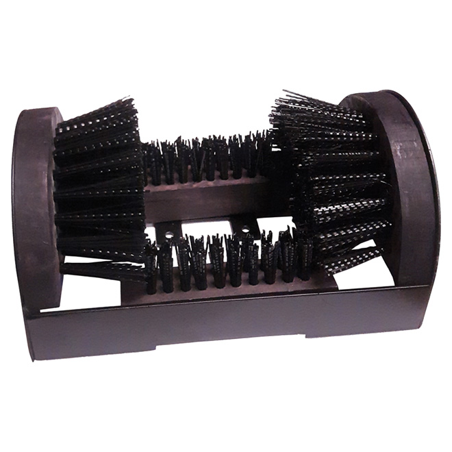 BROSSE À BOTTES DEUX NIVEAU JAUNE