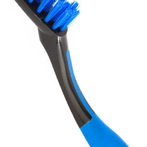 BROSSE A COULIS AVEC RACLEUR ET TROU FILETÉ BLEU