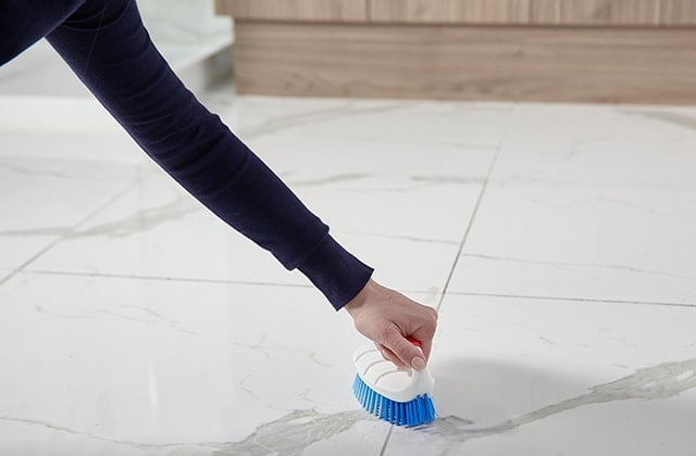 BROSSE A COULIS DE CARRELAGE BLEU