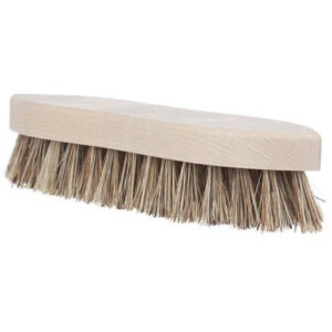 BROSSE MAIN EFFILÉE DE 9PO FIBRES NAT.BLANCHES