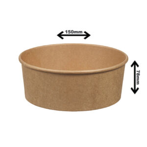 CARTON ONDULÉ KRAFT POUR PIZZA 12'' (250/cs) 4-006755