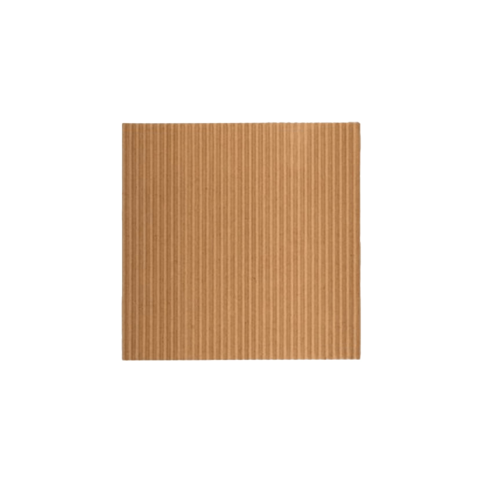 CARTON ONDULÉ KRAFT POUR PIZZA 12” (250/cs) 4-006755