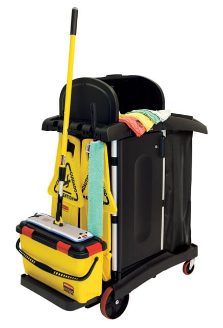 CHARIOT DE MENAGE RUBBERMAID (FG9T7300BLA)