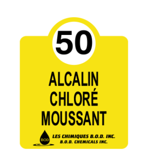 CHLORI-FOAM DÉTERGENT ALCALIN-CHLORÉ #50 20L